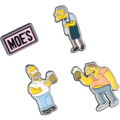Grupo Erik Set Of 4 Enamel Pins The Simpsons Merchandise Cute Pin Badges, Bag Pins The Simpsons Gifts Under 15 Pounds, Homer Simpson Gifts For Friends Grupo Erik Set Of 4 Enamel Pins The Simpsons Merchandise Cute Pin Badges, Bag Pins The Simpsons Gifts Under 15 Pounds, Homer Simpson Gifts For Friends