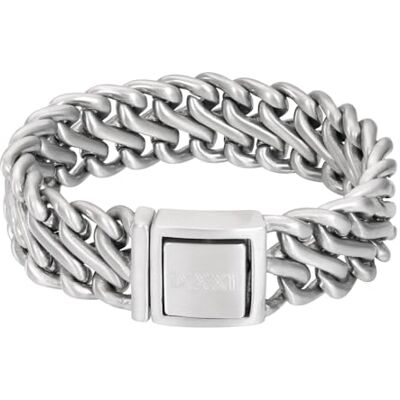 iXXXi Men Edelstahlarmband Greece mattes Silber 21cm iXXXi Men Edelstahlarmband Greece mattes Silber 21cm