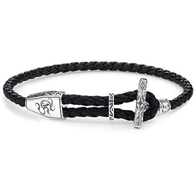 THOMAS SABO Herren-Seilarmbadn 925 Sterlingsilber A1859-682-11-L25v THOMAS SABO Herren-Seilarmbadn 925 Sterlingsilber A1859-682-11-L25v