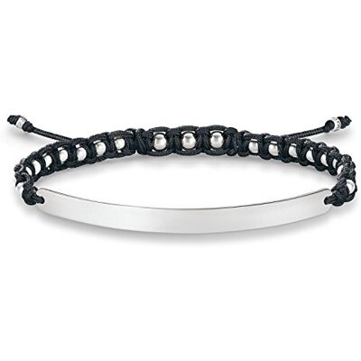THOMAS SABO Damen-Schildarmband 925 Sterlingsilber LBA0051-173-11-L21v THOMAS SABO Damen-Schildarmband 925 Sterlingsilber LBA0051-173-11-L21v