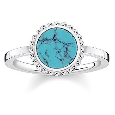 THOMAS SABO Damen-Statement-Ringe 925 Sterlingsilber zirkonia '- Ringgröße 54 TR2186-404-17-54 THOMAS SABO Damen-Statement-Ringe 925 Sterlingsilber zirkonia '- Ringgröße 54 TR2186-404-17-54