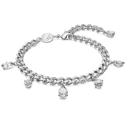 Swarovski Dextera kollektion, En storlek, Kristaller, rodiumpläterad/vit, Kristaller Swarovski Dextera kollektion, En storlek, Kristaller, rodiumpläterad/vit, Kristaller