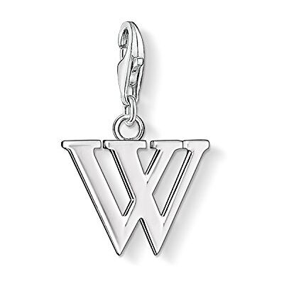 THOMAS SABO dam-berlock hänge bokstav W berlock klubb 925 sterling silver 0197-001-12 THOMAS SABO dam-berlock hänge bokstav W berlock klubb 925 sterling silver 0197-001-12