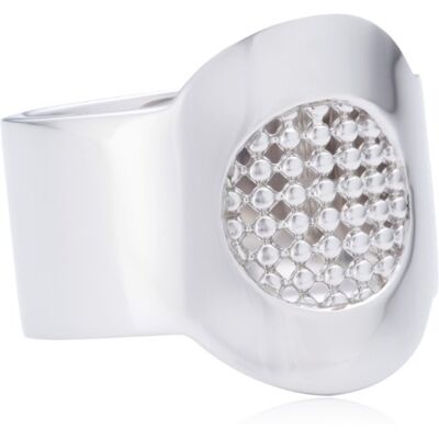 Elisabeth Landeloos ring E-clips, 54 EU, Sterlingsilver Elisabeth Landeloos ring E-clips, 54 EU, Sterlingsilver