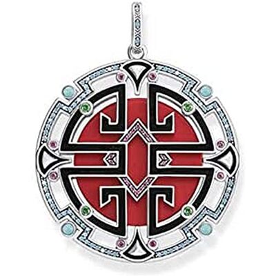 THOMAS SABO Damen-Kette_mit_Anhänger 925 Sterlingsilber PE791-345-7 THOMAS SABO Damen-Kette_mit_Anhänger 925 Sterlingsilber PE791-345-7