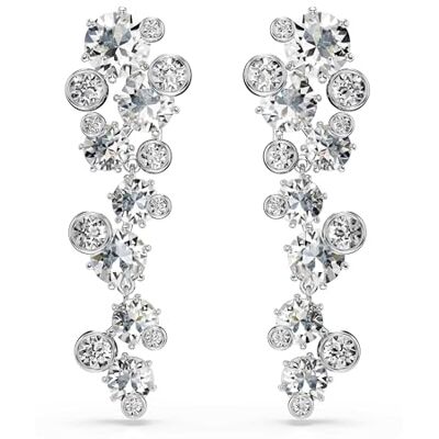 Swarovski Constella Örhängen, Vit, Rodiumpläterad Swarovski Constella Örhängen, Vit, Rodiumpläterad