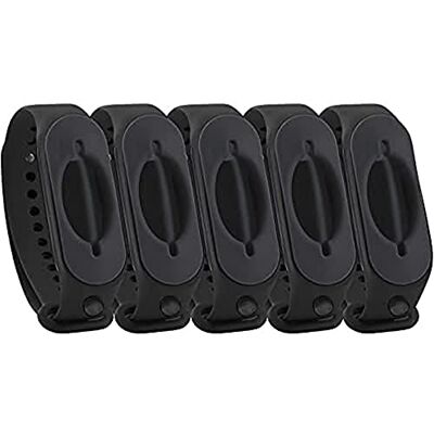 Cleanbrace Armband för handdesinfektion 5 bit (svart) Desinfektion av händerna för att vara på språng Cleanbrace Armband för handdesinfektion 5 bit (svart) Desinfektion av händerna för att vara på språng