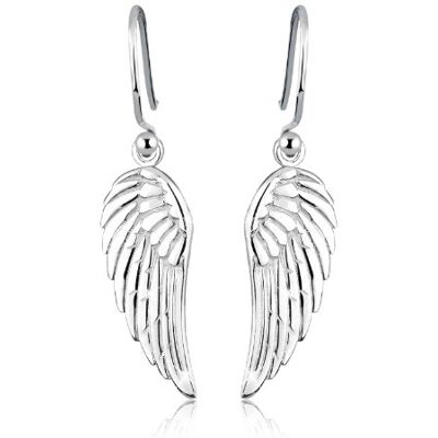 Elli Kvinnor 925 sterlingsilver vingörhängen 0311680712, En storlek, Metall, Ingen ädelsten Elli Kvinnor 925 sterlingsilver vingörhängen 0311680712, En storlek, Metall, Ingen ädelsten