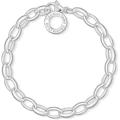 THOMAS SABO Dam-Charm Armband Charm Club 925 Sterling Silver, Small, Sterlingsilver, utan sten THOMAS SABO Dam-Charm Armband Charm Club 925 Sterling Silver, Small, Sterlingsilver, utan sten