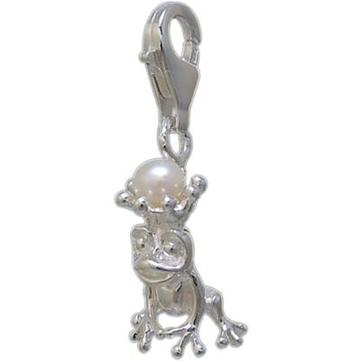 Melina Berlock för kvinnor groda med krona 925 sterlingsilver 1800020, Sterlingsilver Melina Berlock för kvinnor groda med krona 925 sterlingsilver 1800020, Sterlingsilver