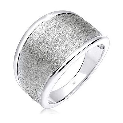 Elli ring damer basic matt trend i 925 sterlingsilver, 54 EU, Året runt, Utan Elli ring damer basic matt trend i 925 sterlingsilver, 54 EU, Året runt, Utan