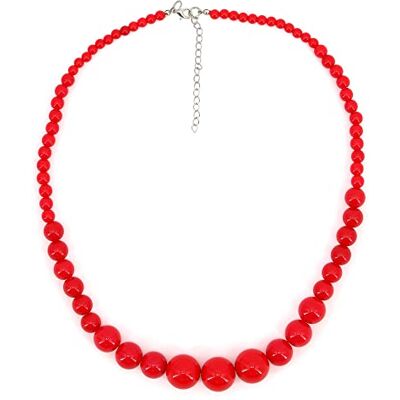 W WIDMANN MILANO Party Fashion – halsband, 70-talet, pärlor, halsband, smycken, disco Fever, temafest, karneval W WIDMANN MILANO Party Fashion – halsband, 70-talet, pärlor, halsband, smycken, disco Fever, temafest, karneval