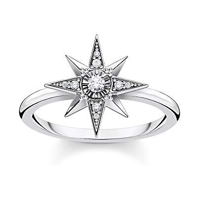 THOMAS SABO bague étoile argent argent sterling 925 TR2299-643-14-54 THOMAS SABO bague étoile argent argent sterling 925 TR2299-643-14-54