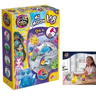 Liscianigiochi Lisciani Moon Academi My Moon Laboratory Ädelstenar Grävningssats för barn i åldern 8 år och uppåt Smyckeskrin Manuell aktivitet Kreativ födelsedagspresent idé Liscianigiochi Lisciani Moon Academi My Moon Laboratory Ädelstenar Grävningssats för barn i åldern 8 år och uppåt Smyckeskrin Manuell aktivitet Kreativ födelsedagspresent idé