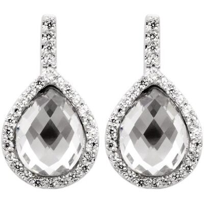 Burgmeister smycken örhängen örhängen med kubisk zirkonia 925 sterlingsilver, kod JHE 1049-221, Sterlingsilver, Zirkon Burgmeister smycken örhängen örhängen med kubisk zirkonia 925 sterlingsilver, kod JHE 1049-221, Sterlingsilver, Zirkon
