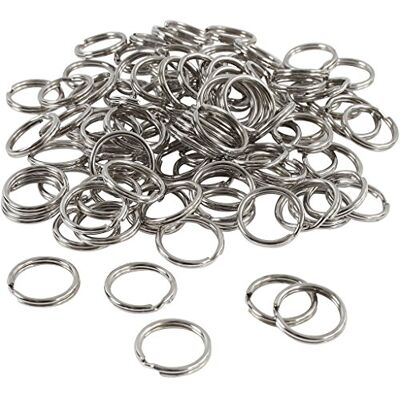 Creativ Delad ring, D: 15 mm, 100 st Creativ Delad ring, D: 15 mm, 100 st