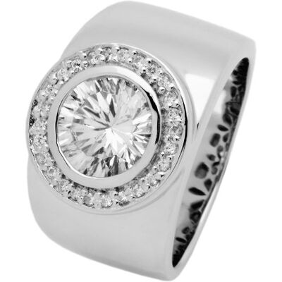 Burgmeister Jewelry Burgmeister ring e Sterling silver 925, 57 (18.1), colore: silver, cod. JHE1011-17 Burgmeister Jewelry Burgmeister ring e Sterling silver 925, 57 (18.1), colore: silver, cod. JHE1011-17