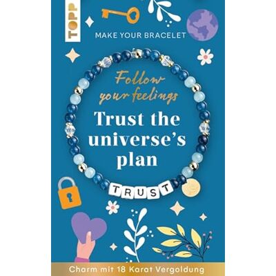TOPP Follow your Feelings Make your bracelet Schmuckset Trust VE, 10 Ex.: Anleitung und Material für ein Armband. Mit gestalteter Geschenkkarte TOPP Follow your Feelings Make your bracelet Schmuckset Trust VE, 10 Ex.: Anleitung und Material für ein Armband. Mit gestalteter Geschenkkarte