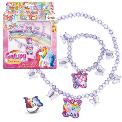 CRAZE Galupy Unicorn leksakssmycken, rosa eller lila (41925) CRAZE Galupy Unicorn leksakssmycken, rosa eller lila (41925)