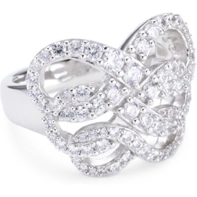 ESPRIT Fleury Silver Cubic Zirconia Ring, Silver, Kubisk zirkonia ESPRIT Fleury Silver Cubic Zirconia Ring, Silver, Kubisk zirkonia