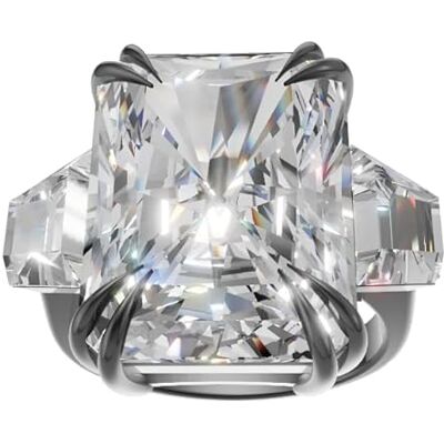 Mr O Atelier Karan Karan Ring GUN METALLER Vit 7 Mr O Atelier Karan Karan Ring GUN METALLER Vit 7