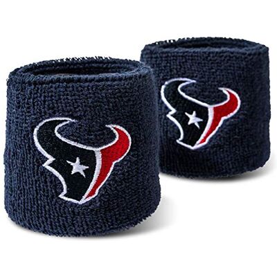 Franklin Sports Houston Texans NFL armband – ungdom NFL team logo armband – utmärkt för kostymer och uniformer – par armband Franklin Sports Houston Texans NFL armband – ungdom NFL team logo armband – utmärkt för kostymer och uniformer – par armband