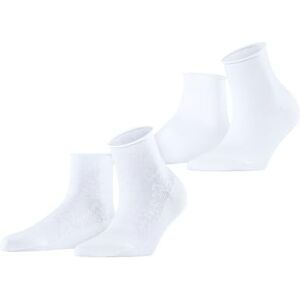 ESPRIT dam strumpor Lacy Flowers 2-pack W Sso bomull mönstrad 2 par, vit vit 2000, 35–38 ESPRIT dam strumpor Lacy Flowers 2-pack W Sso bomull mönstrad 2 par, vit vit 2000, 35–38