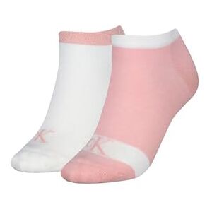 Calvin Klein 2-Pack Strumpor Rosa/Vit - Strumpor Calvin Klein 2-Pack Strumpor Rosa/Vit - Strumpor
