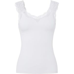PIECES Damer Pcbarbera Lace Noos Bc Top, Ljus vit, XL PIECES Damer Pcbarbera Lace Noos Bc Top, Ljus vit, XL
