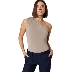 Trendyol Dam enkel tunn stickad body, mink, XS, Mink, XS Trendyol Dam enkel tunn stickad body, mink, XS, Mink, XS
