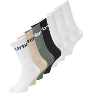 JACK & JONES JACURBN TENNIS SOCKS 7-pack SN, Vit/förpackning: vit – vit – svart – månstråle – agave green – vit, One Size JACK & JONES JACURBN TENNIS SOCKS 7-pack SN, Vit/förpackning: vit – vit – svart – månstråle – agave green – vit, One Size