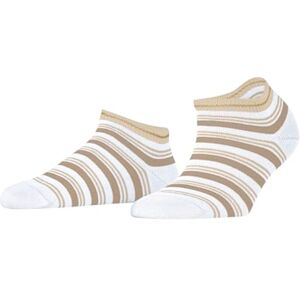 FALKE dam sneakerstrumpor Smart Stripe W SN bomull kort mönstrad 1 par, vit (White 2000), 39–42, Vit (vit 2000), 39-42 EU FALKE dam sneakerstrumpor Smart Stripe W SN bomull kort mönstrad 1 par, vit (White 2000), 39–42, Vit (vit 2000), 39-42 EU