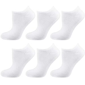 Nur Die Dam Strumpor, Vit, 35-38, Paket med 6 Nur Die Dam Strumpor, Vit, 35-38, Paket med 6