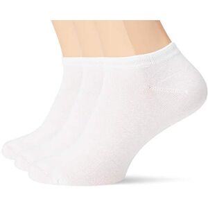 Dim 3 par Pack Mäns bomull låga strumpor x3, Vit, 43-46 EU Dim 3 par Pack Mäns bomull låga strumpor x3, Vit, 43-46 EU