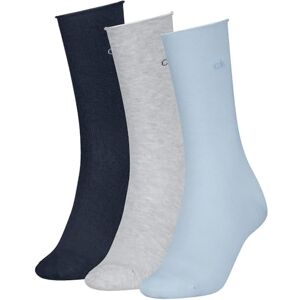 Calvin Rolltop Classic Sock (3-pack) dam, Ljusblå, 39-42 EU Calvin Rolltop Classic Sock (3-pack) dam, Ljusblå, 39-42 EU