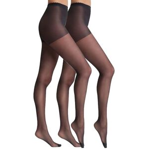 Dim Les Opaques Velouté Comfort mjuka damstrumpbyxor (2-pack), Multicolor, L Dim Les Opaques Velouté Comfort mjuka damstrumpbyxor (2-pack), Multicolor, L