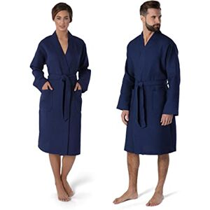 Möve Homewear Kimono våffelpiquée i storlek. XL tillverkad av 100% bomull, deep sea Möve Homewear Kimono våffelpiquée i storlek. XL tillverkad av 100% bomull, deep sea