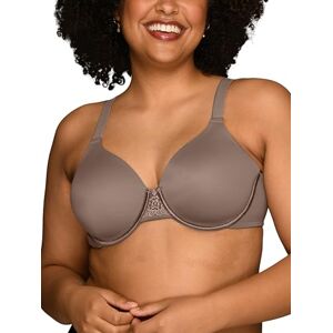 Vanity Fair Minimizer BH för kvinnor med ryggutjämning, minimerar bröstlinje upp till 3,8 cm, ej vadderade kupor upp till höjd, Fäste: valnöt, 95C Vanity Fair Minimizer BH för kvinnor med ryggutjämning, minimerar bröstlinje upp till 3,8 cm, ej vadderade kupor upp till höjd, Fäste: valnöt, 95C