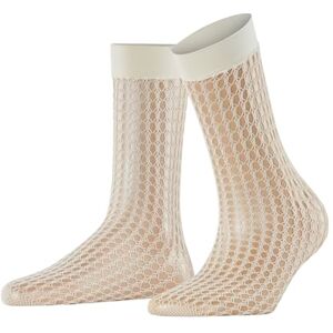 FALKE dam strumpor Wicker Game W så transparent mönstrade 1 par, vit off-white 2059, ONESIZE FALKE dam strumpor Wicker Game W så transparent mönstrade 1 par, vit off-white 2059, ONESIZE