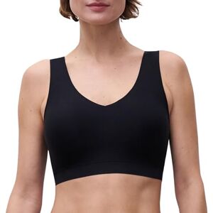 Chantelle Dam mjuk stretch bustier, ogenomskinlig, Svart (Schwarz 13), XS/S Chantelle Dam mjuk stretch bustier, ogenomskinlig, Svart (Schwarz 13), XS/S