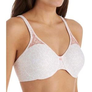 Bali Passion för komfort Minimizer BH, Rosa bladtryck, 85C Bali Passion för komfort Minimizer BH, Rosa bladtryck, 85C
