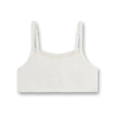Sanetta Flickans Bustier, Vit (trasig 1427), 12 År Sanetta Flickans Bustier, Vit (trasig 1427), 12 År