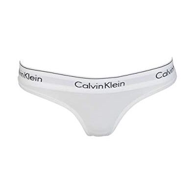 Calvin dam Sträng Modern Cotton Thong, Vit (vit 100), L Calvin dam Sträng Modern Cotton Thong, Vit (vit 100), L