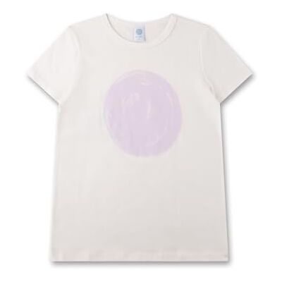 Sanetta flick-sovskjorta halvärm off-white Hög kvalitet och bekväm bomull sovskjorta för flickor. Nattkläder för flickor, Beige, 164 Sanetta flick-sovskjorta halvärm off-white Hög kvalitet och bekväm bomull sovskjorta för flickor. Nattkläder för flickor, Beige, 164