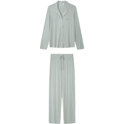 women'secret Mjuk beröring höst långärmad pyjamas för kvinnor, skogsgrön, L, Skogsgrön, L women'secret Mjuk beröring höst långärmad pyjamas för kvinnor, skogsgrön, L, Skogsgrön, L