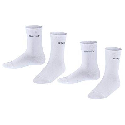 ESPRIT Fotlogotyp 2-pack strumpor 80 % bomull, flera färger, UK storlekar 6 (barn) – 8 (EU 23–42), förpackning med 2 – hudvänliga, förstärkta stresszoner för optimal hållbarhet, passar med varje look Vitt UK 9-11.5 (3-6 Years) ESPRIT Fotlogotyp 2-pack strumpor 80 % bomull, flera färger, UK storlekar 6 (barn) – 8 (EU 23–42), förpackning med 2 – hudvänliga, förstärkta stresszoner för optimal hållbarhet, passar med varje look Vitt UK 9-11.5 (3-6 Years)