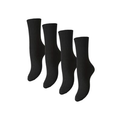 PIECES Pcmarta 4-pack strumpor Noos Bc, svart, one size PIECES Pcmarta 4-pack strumpor Noos Bc, svart, one size