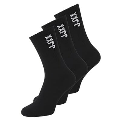 JJXX JACK&JONES JXMORENO strumpor ACC 3-pack SN, Svart/förpackning: w. SVART, One Size JJXX JACK&JONES JXMORENO strumpor ACC 3-pack SN, Svart/förpackning: w. SVART, One Size