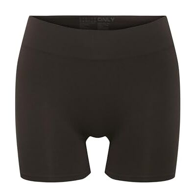 ONLY Onlvicky sömlösa minishorts Noos hipster med elastisk midja för ungdomlig komfort, Seal Brown, l, Försegling brun, L ONLY Onlvicky sömlösa minishorts Noos hipster med elastisk midja för ungdomlig komfort, Seal Brown, l, Försegling brun, L