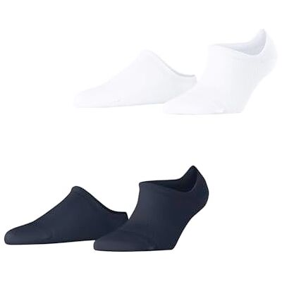 ESPRIT sneakerstrumpor för kvinnor (2-pack), Flerfärgad (vit blå 0040), 39-42 EU ESPRIT sneakerstrumpor för kvinnor (2-pack), Flerfärgad (vit blå 0040), 39-42 EU